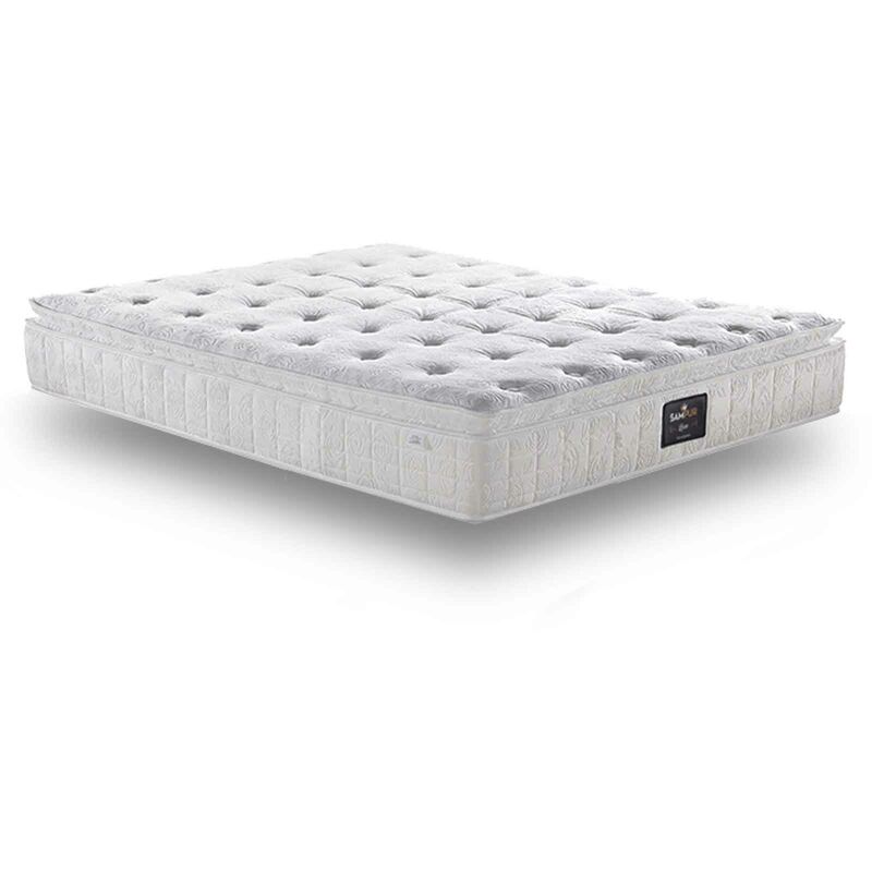 Matelas Rubis : Mousse à mémoire de forme, Latex et Ressorts ensachés - 30cm - 160x200 cm
