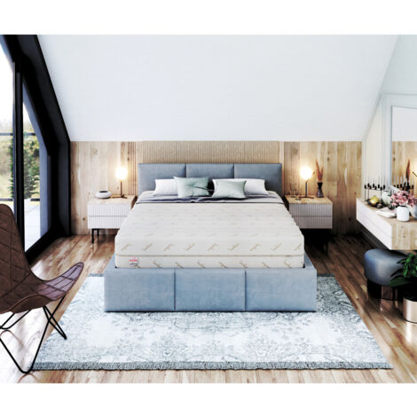 Matelas SAVONA - Mémoire de Forme - Latex -  Epaisseur 22 cm