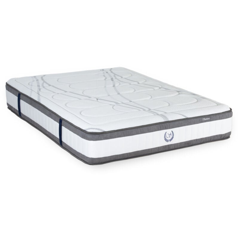 Maison Aubertin - Matelas Signature Ressorts ensachés Accueil mémoire de forme - 30cm - 160 x 200 cm