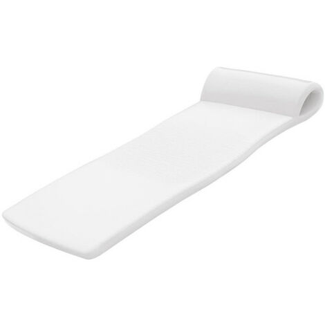 Matelas sunsation revêtement en vinyle blanc - 178 x 66cm