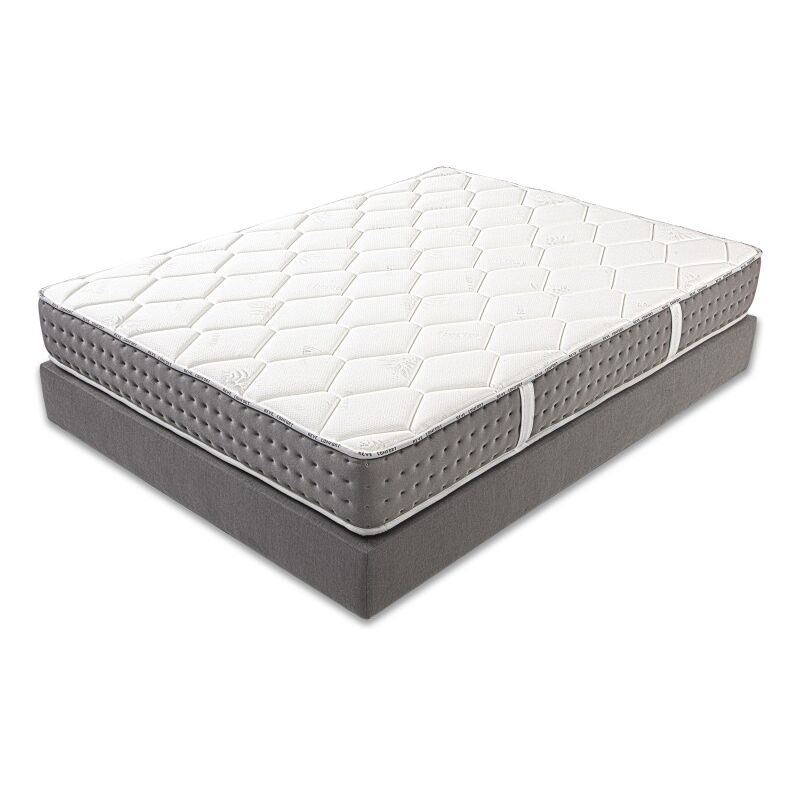 Matelas Talia (24cm) Ressorts Ensachés, Mousse Haute Densité, Indépendance de Couchage, Soutien ferme, Face été/hiver, 140x190cm