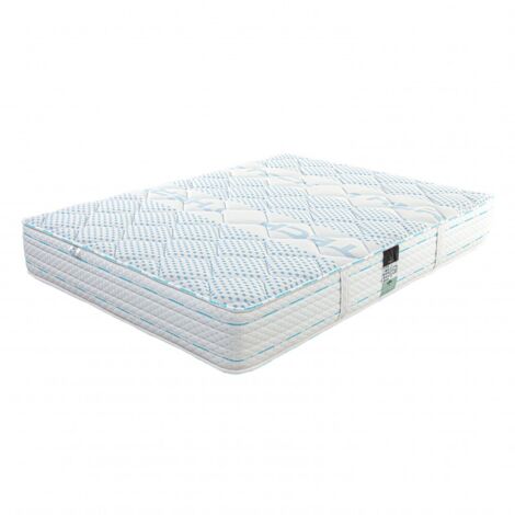Matelas Thermotec (24 cm),mousse haute densité, ferme, face été/hiver et Oreiller, 90x190cm