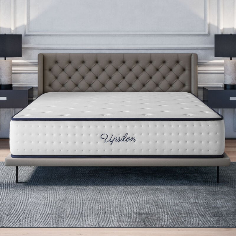 Naturalex - Matelas Upsilon 180x200 cm - Très épais 32 cm - Blue Latex, Mousse hr