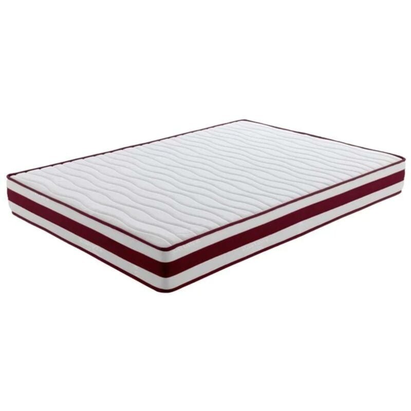 Miroytengo - Matelas viscoélastique Agate Fermeté moyenne Respirant Hauteur 21 cm Repos confortable 135x190 cm
