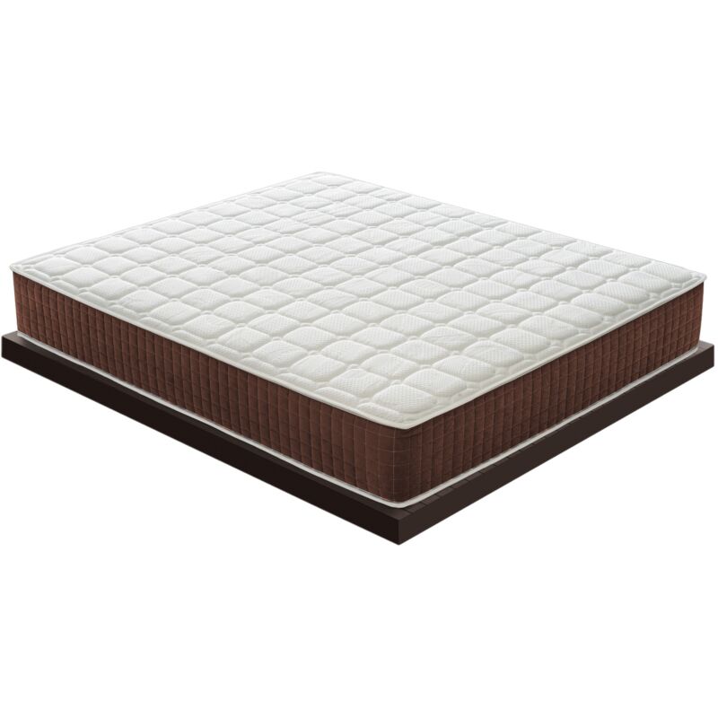 Ilovesleep - Matelas à mémoire de forme - 11 zones de confort - Housse Silver Safe 90x200