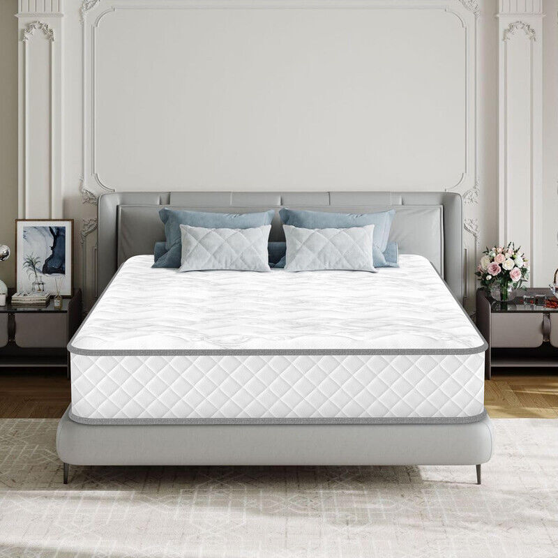 Yidatong - Matelas 140x190dans matelas mémoire de forme Ressorts ensachés - Anti-acarien et hypoallergénique - Dureté modérée - Confortable