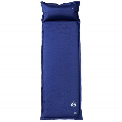 Matelas，Matelas de camping autogonflant oreiller 1 personne bleu marine CFW304883