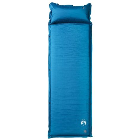 Matelas，Matelas de camping autogonflant oreiller 1 personne turquoise CFW726392