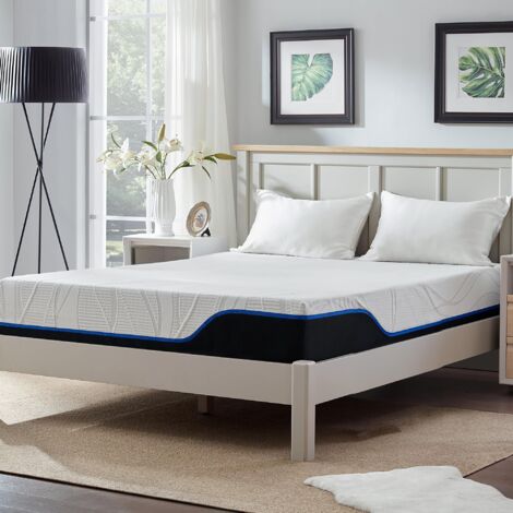 Materassi in Memory Foam Classic Living Astralis con Gel Rinfrescante, Media Durezza  Materasso Traspirante  Memory Foam per il Rilievo della Pressione, 100x190, 22 cm