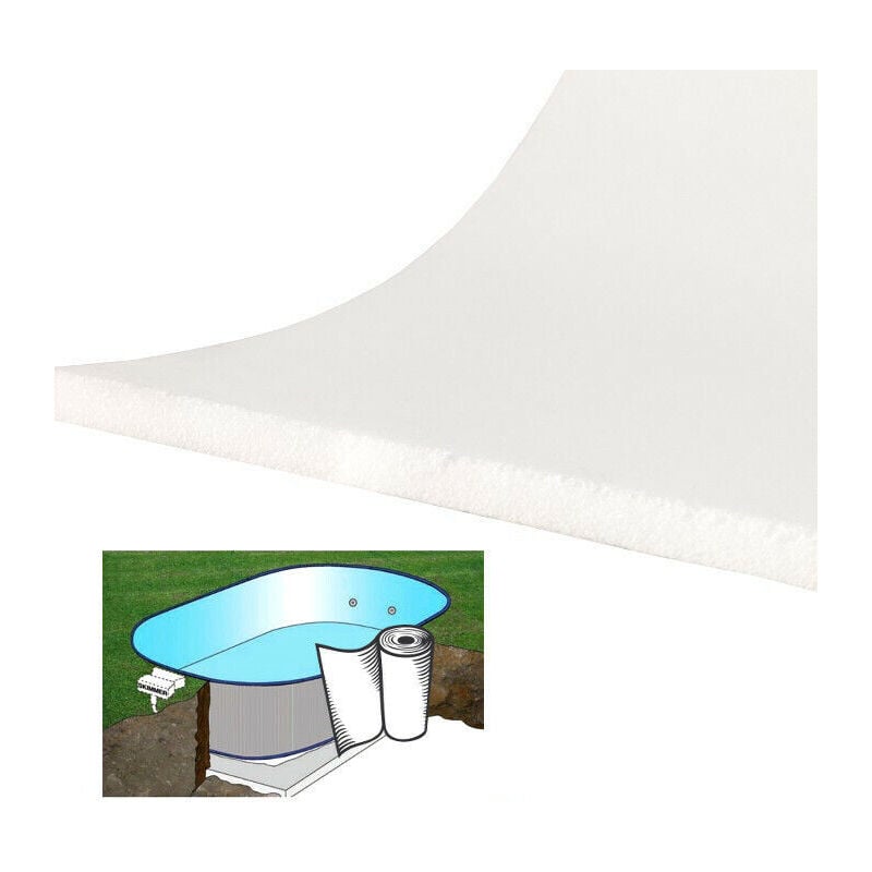 Image of Materassino di protezione adesivo per il liner della piscina Packaging - 150cm X 5MT