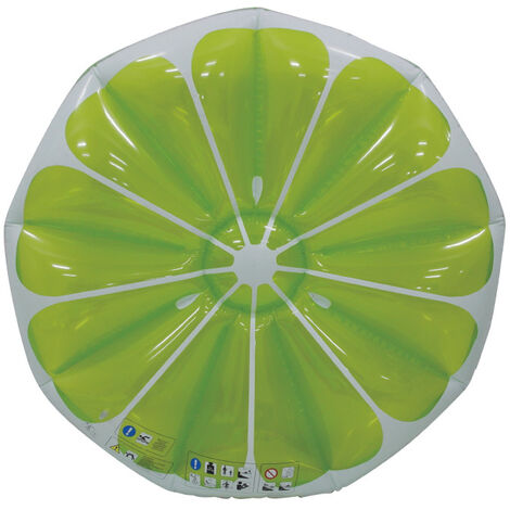 Materassino Gonfiabile Ø125 cm in PVC a Forma di Limone Ranieri Lemon