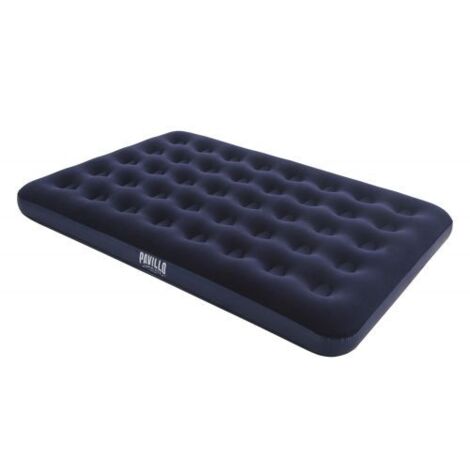 MATERASSINO GONFIABILE FLOCCATO 191X137X22CM