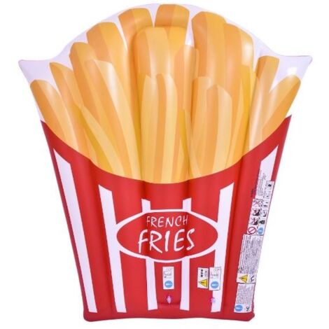 Materassino gonfiabile patatine fritte