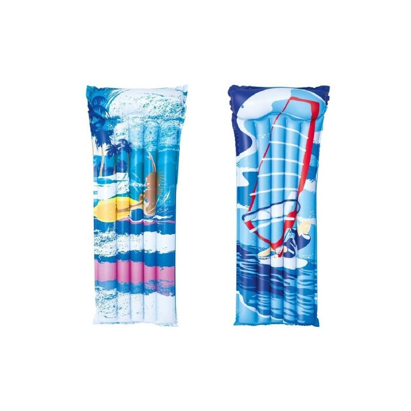 Trade Shop Traesio - Colchón Hinchable Super Surf Varios Motivos Surtidos 183X76Cm Piscina 44021