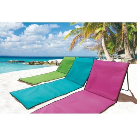 PLAYANESS Materassino multiuso c/schienale 4 ass