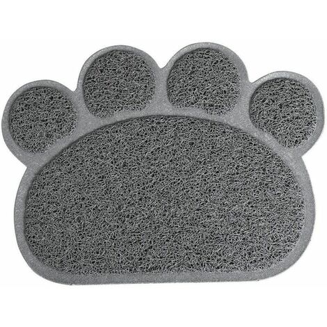 Materassino per animali domestici Tappetino per lettiera per gatti 30x40cm (grigio)