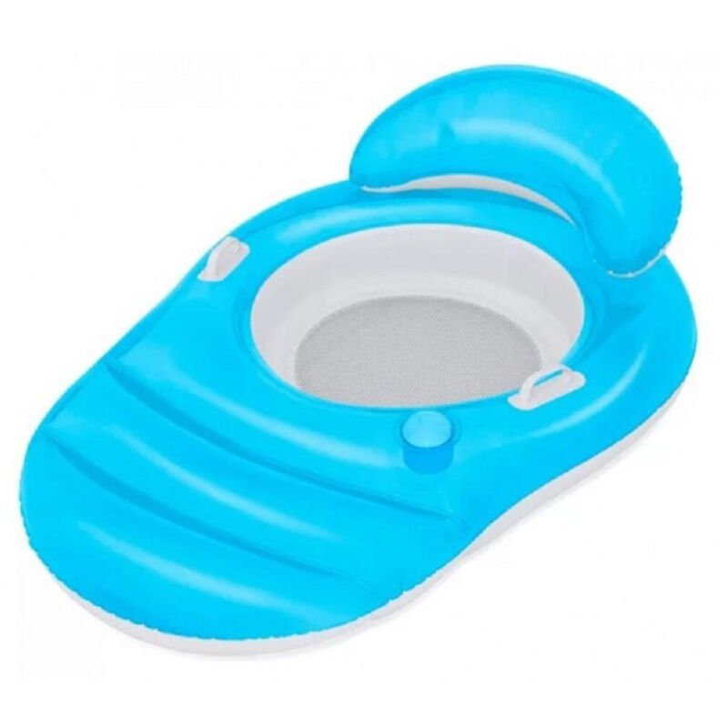 Trade Shop - Materassino Poltrona Luxe Relaxer Lounge Sedile In Rete 152X102Cm Piscina 43646 -