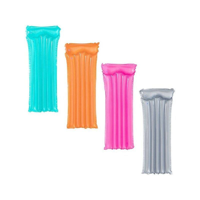 Colchon Hinchable Transparente Color Liso 183X76Cm Sea Pool 5 Tubo 44013