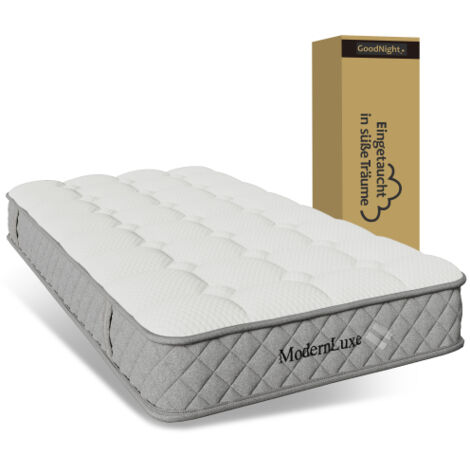 Materasso 120x200cm in Memory Foam - 7 Zone Differenziate - Altezza 20cm - Durezza H3