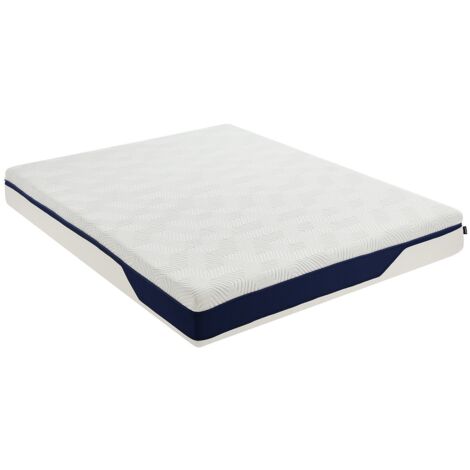 Materasso 140 x 190 cm in schiuma HD 7 zone e strato in gel memory foam sfoderabile sp.22cm - FAGANI di YSMÉE