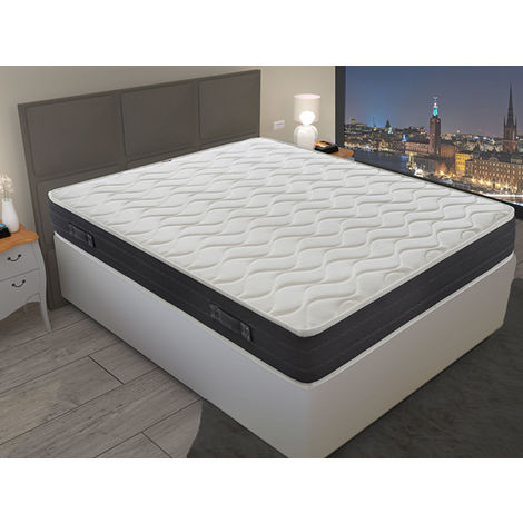 ILOVESLEEP 180x200 in memory foam Rinfrescante 11 zone differenziate - Ortopedico - Anatomico - Antibatterico - Antiacaro - Presidio Medico