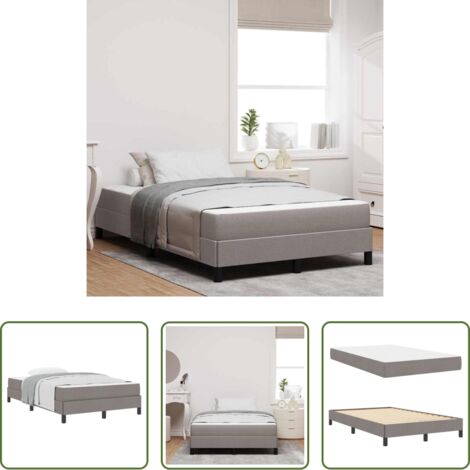 Materasso a box spring -  Letto a molle con materasso Talpa 120 x 190 cm Tessuto
