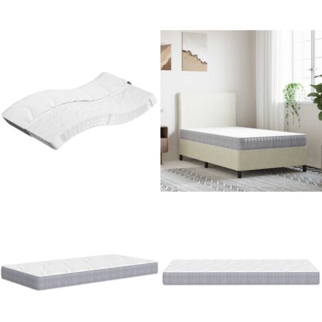 Materasso a Molle Insacchettate Medio 100x220 cm - Materasso morbido - Materasso a molle
