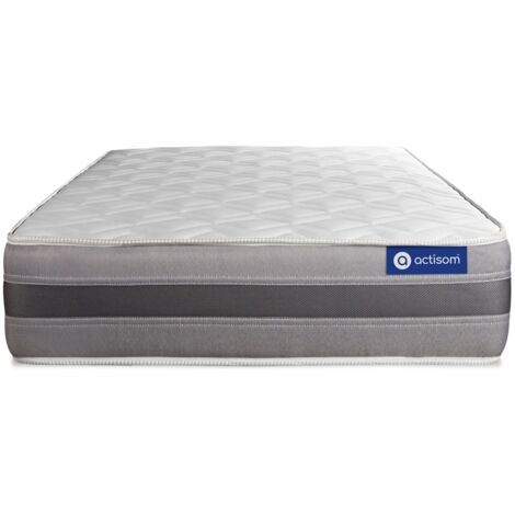 Materasso Actiflex relax 80x190cm - Spessore : 24cm - Molle insacchettate e memory foam - Moderatamente rigido