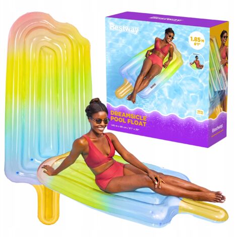 Materasso gonfiabile per il nuoto, la spiaggia, sull'acqua, per la piscina, il ghiaccio, il grande pontone
