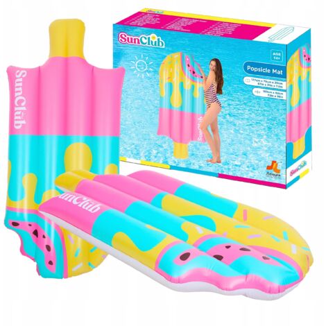 Materasso gonfiabile per il nuoto, la spiaggia, sull'acqua, per la piscina, il ghiaccio, il grande pontone
