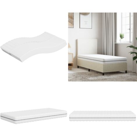 Materasso in Schiuma per Bambini Mediamente Morbido 80x160 cm - Schiuma per bambini - Materasso morbido