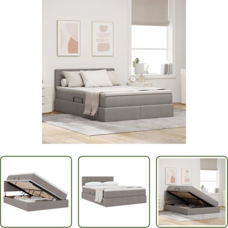 Materasso -  Letto con contenitore e materasso Talpa 120 x 200 cm