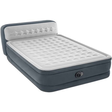 MATERASSO MATRIMONIALE AIRBED CASA 'ULTRA PLUSH HEADBOARD' cm 152 x 236 x 86  - INTEX