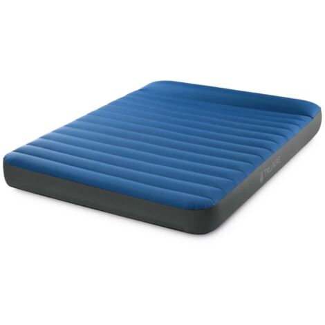 materasso matrimoniale gonfiabile intex "truaire" blu 152x203x22 cm - cod. 64013