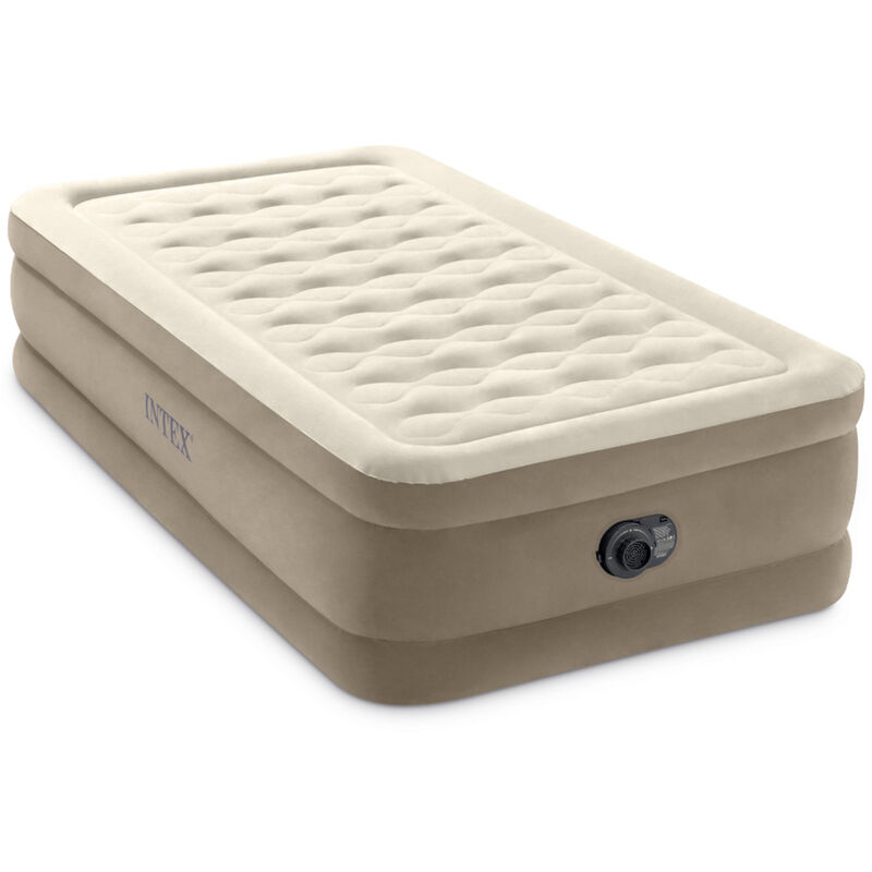 Intex 64426 Materasso Gonfiabile Comfort Plush Fiber Tech 99x191x46cm