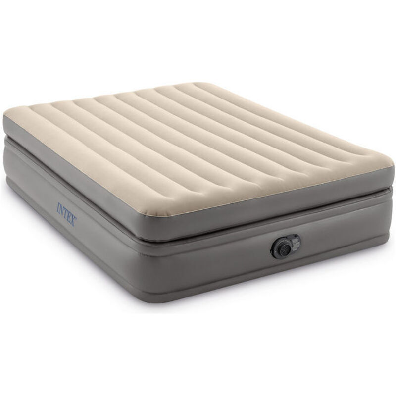 Materasso Airbed Dura-Beam Prime Comfort Elevated con Pompa Elettrica Incorporata Matrimoniale - Intex