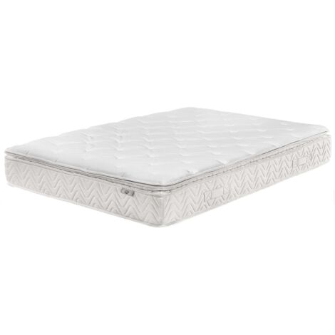 Materasso Memory Foam Molle Insacchettate Sfoderabile Medio 140 x 200 cm Luxus
