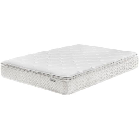 Materasso Memory Foam Molle Insacchettate Sfoderabile Medio 160 x 200 cm Luxus
