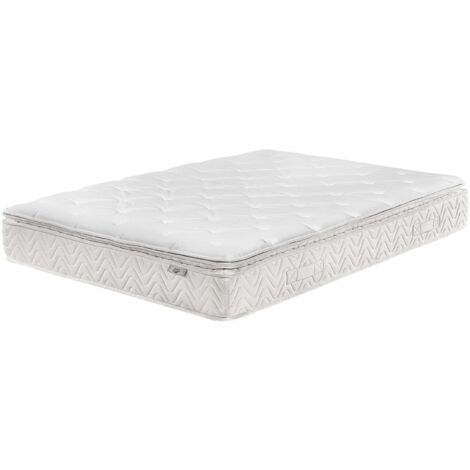 Materasso Memory Foam Molle Insacchettate Sfoderabile Medio 180 x 200 cm Luxus