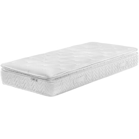 Materasso Memory Foam Molle Insacchettate Sfoderabile Medio 90 x 200 cm Luxus