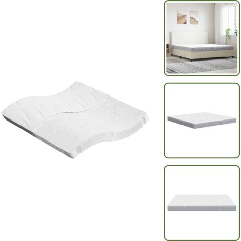 Materasso per sonno - vidaXL Materasso a Molle Insacchettate Medio 200x200 cm - Materasso con schiuma