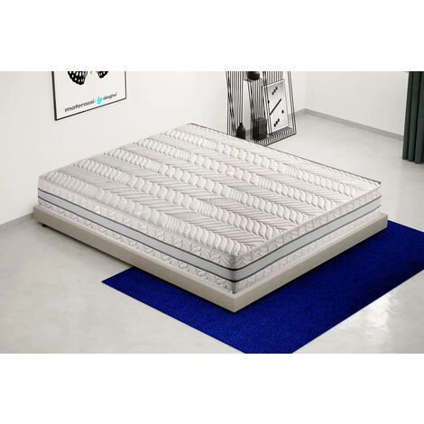 Materasso "Perth" in memory foam  Waterlily Multionda 140x200