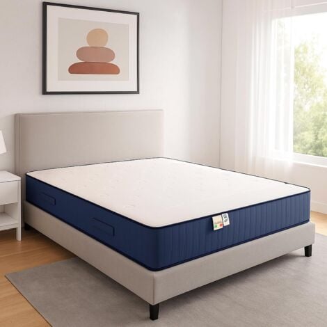 BALDIFLEX Materasso Piazza e mezza Memory 120x190, RelaxOne 16, Ortopedico e Ergonomico, Ipoallergenico, 100% Made in Italy