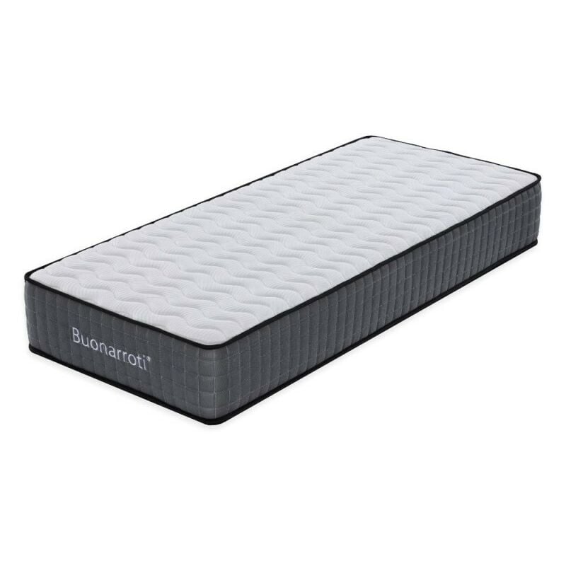 Materasso singolo 80x190X25H molle insacchettate e memory foam Balto