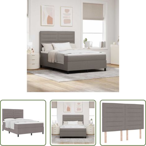 Materasso Talpa -  Letto a molle con materasso Talpa 140 x 190 cm Tessuto