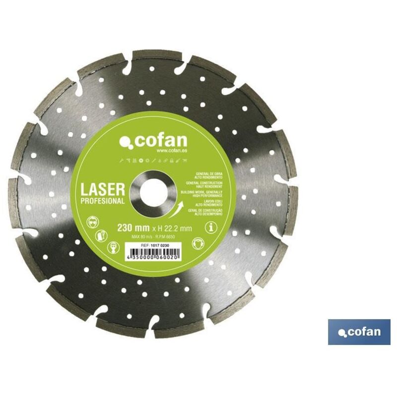 

Otros - Disco laser profes larga vida 115mm