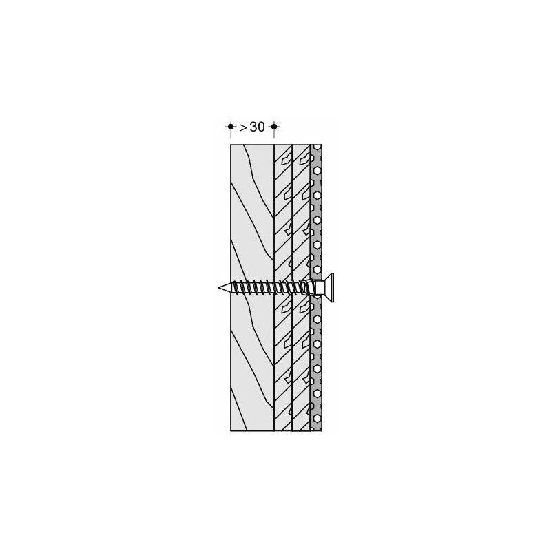 

Material de fijación 801/805 Asiento abatible Soporte de pared ligero