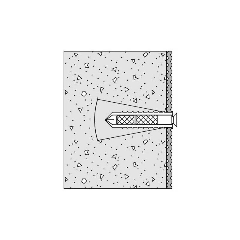 

Material de fijación 801/805 Empuñadura de soporte para hormigón celular (P2)