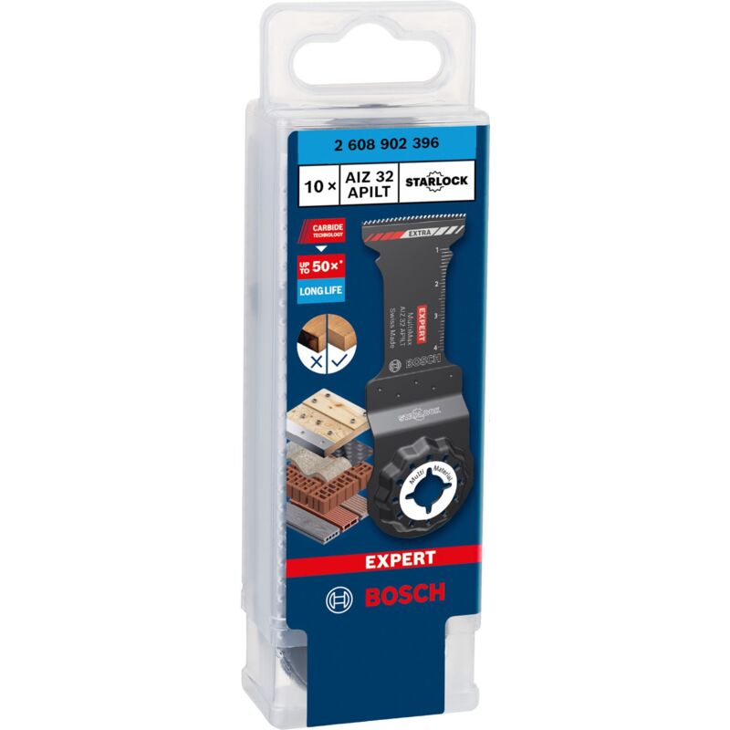 EXPERT MultiMax AIZ 32 APILT Lama per utensili multifunzione, 10 pezzi (sconosciuto)