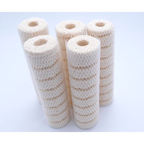 GENKI4KOI NATURAL FOOD Materiale filtrante Nana Taro SPIRAL Bacteria home 10 rulli - ancora piú superficie PRIME QUALITY